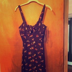 Brand new midi lulus dress